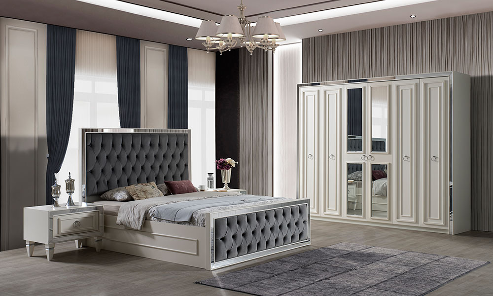 Bornova Beyaz Artdeco Düğün Paketi İnegöl Mobilya 2020 Düğün Paketi