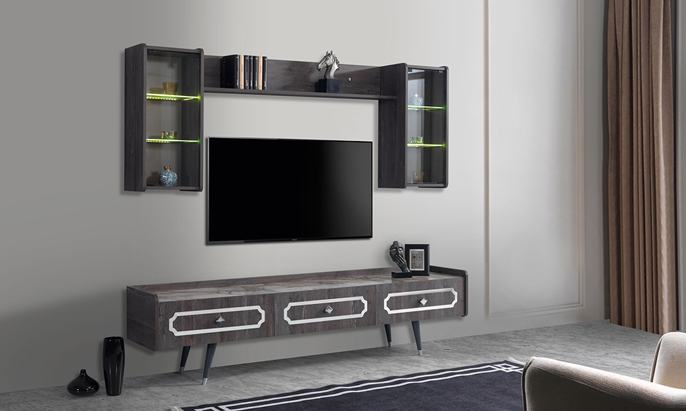 Clasis Gri Tv Ünitesi İnegöl Mobilya İnegöl Mobilya Modelleri