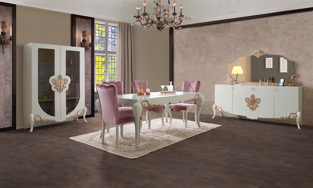 Hanedan Avangart Yemek Odası İnegöl Mobilya Modelleri ve Fiyatları