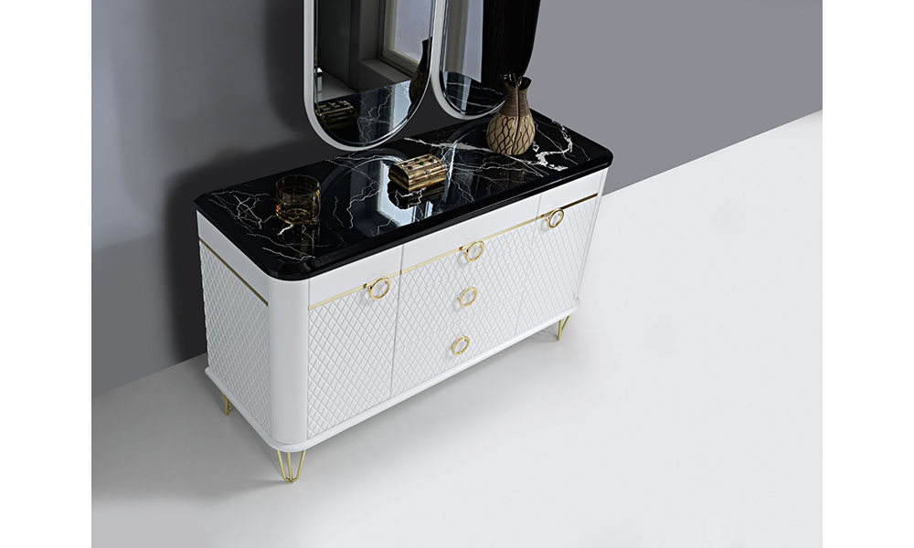 Madrid Beyaz Yatak Odası 2020 İnegöl Mobilya ve Fiyatları