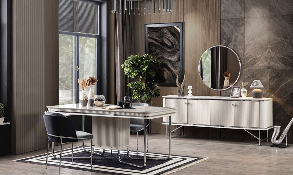 Palazzo Beyaz Yemek Odası İnegöl Mobilya Modelleri ve Palazzo Beyaz Yemek Odası İnegöl Mobilya Modelleri ve