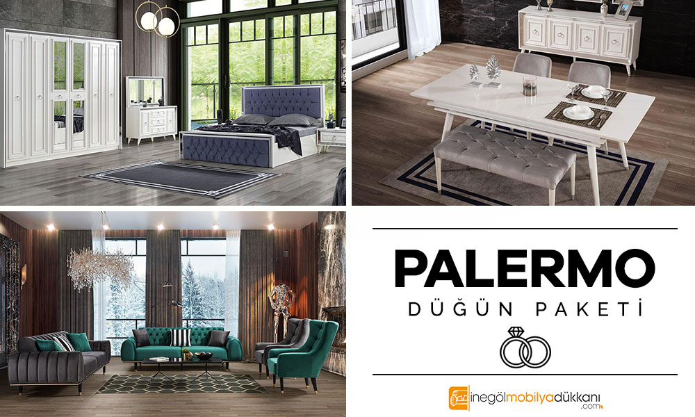 Palermo Düğün Paketi İnegöl Mobilya 2020 Düğün Paketi Modelleri