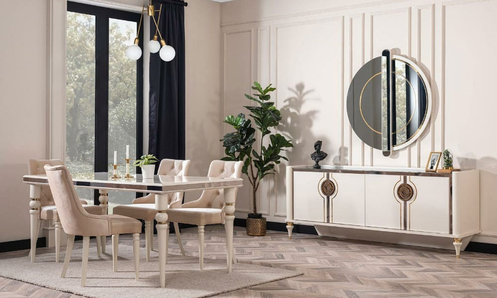 Perla Yemek Odası İnegöl Mobilya Modelleri ve Fiyatları