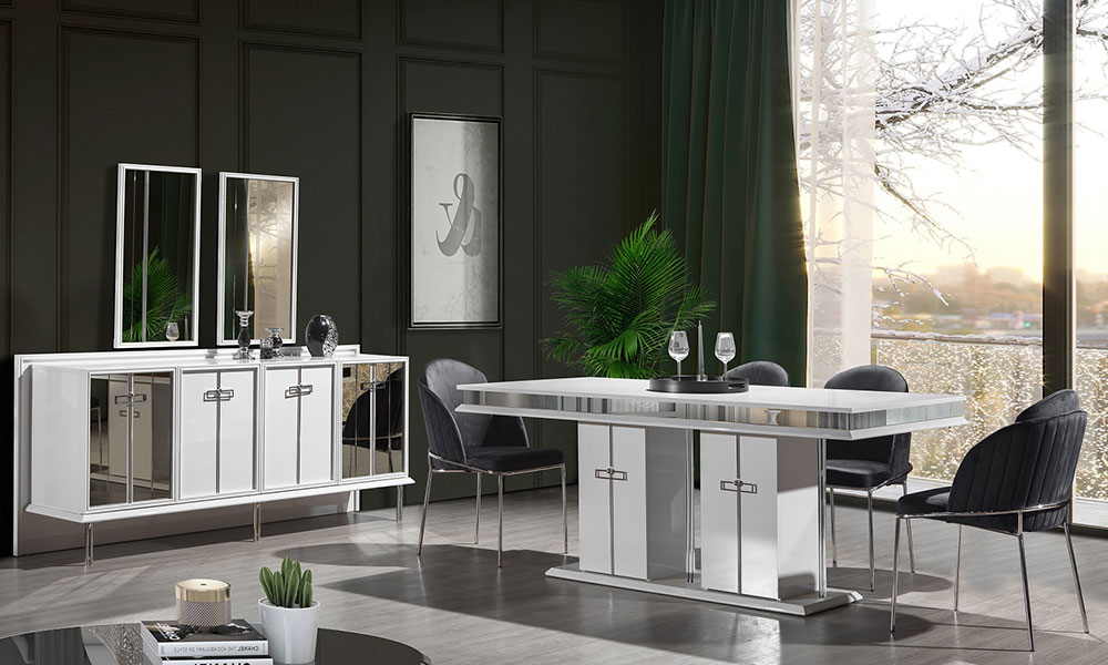 Perlo Yemek Odası İnegöl Mobilya Modelleri ve Fiyatları