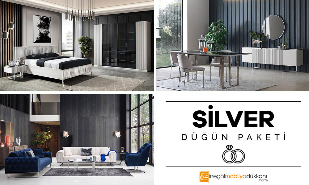 Silver Düğün Paketi İnegöl Mobilya 2020 Düğün Paketi