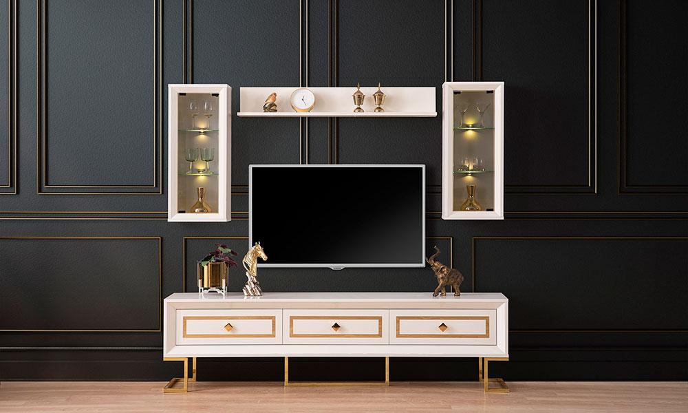 Berrak Gold Tv Ünitesi İnegöl Mobilya İnegöl Mobilya Modelleri