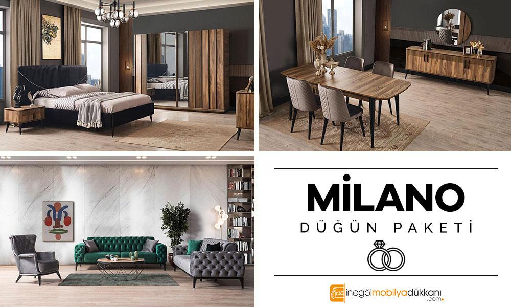 Milano Düğün Paketi İnegöl Mobilya 2021 Düğün Paketi
