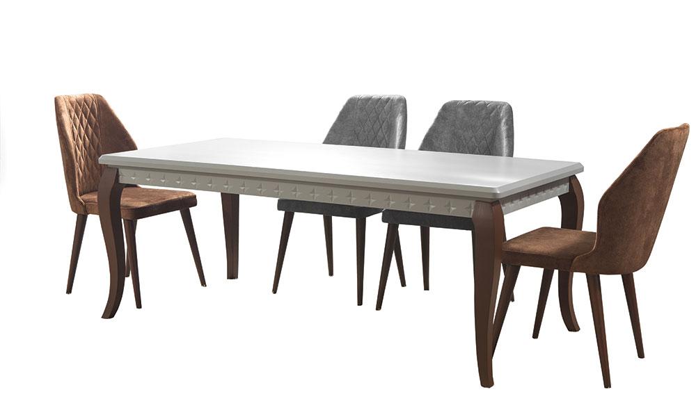 Sima Ceviz Yemek Odası İnegöl Mobilya Modelleri ve Fiyatları